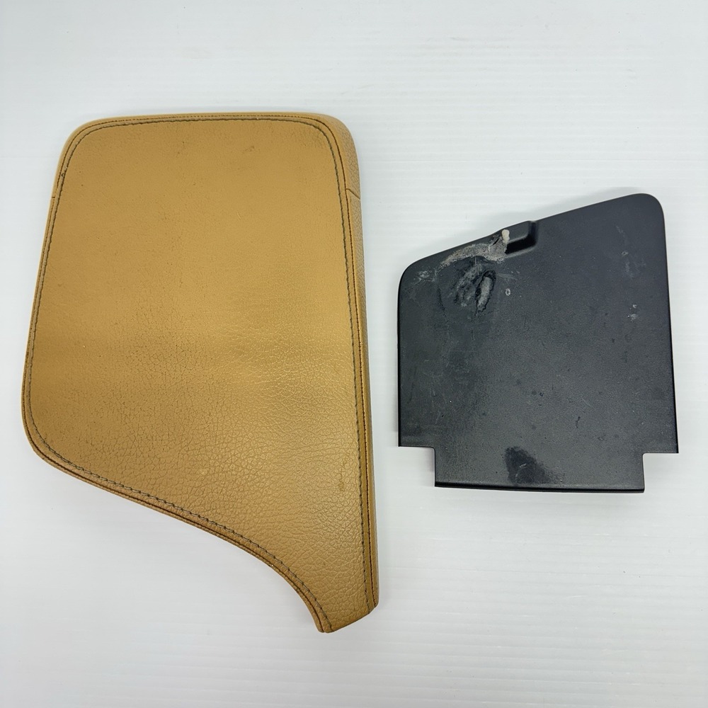 2017-2024 VOLVO S90 TAN CENTER CONSOLE ARM REST LID ASSEMBLY OEM 31403141